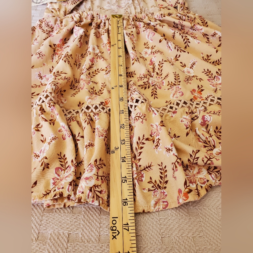 NWT Sunday Mi Amor Floral Open Back  Cutout Detail Dress - Picture 12 of 16